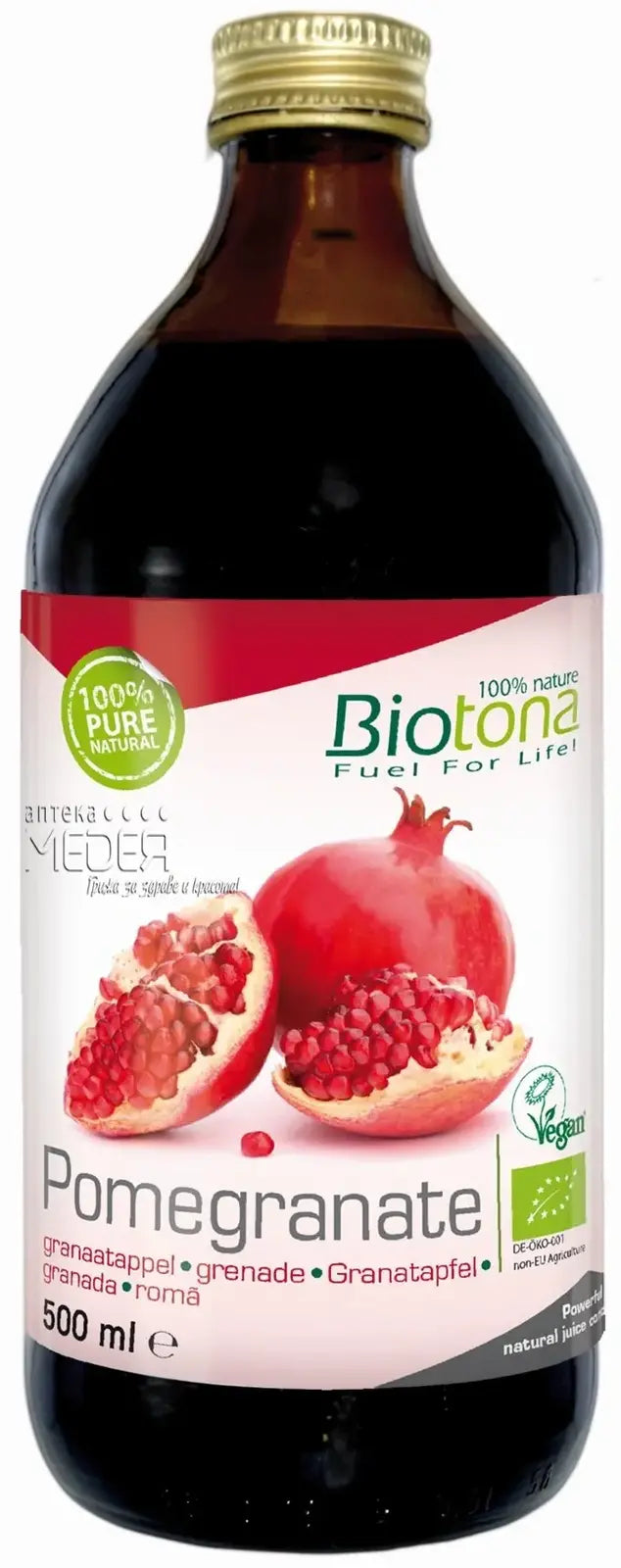 БИОТОН | <tc>Biotona</tc> БИО СОК ОТ НАР КОНЦЕНТРАТ 500МЛ