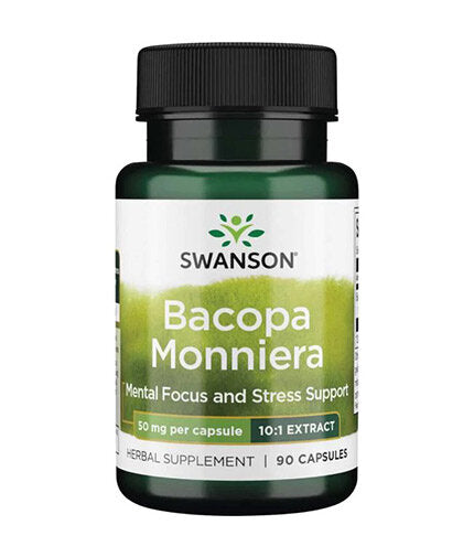 Bacopa Monniera 10: 1 екстракт 50 mg - 90 капсули