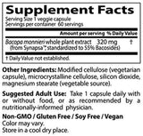 Bacopa със синапса 320 mg - 60 капсули