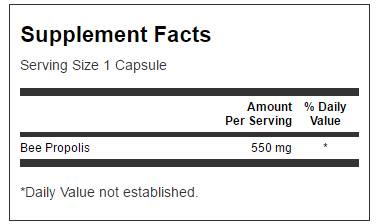 Bee propolis 550 mg - 60 капсули
