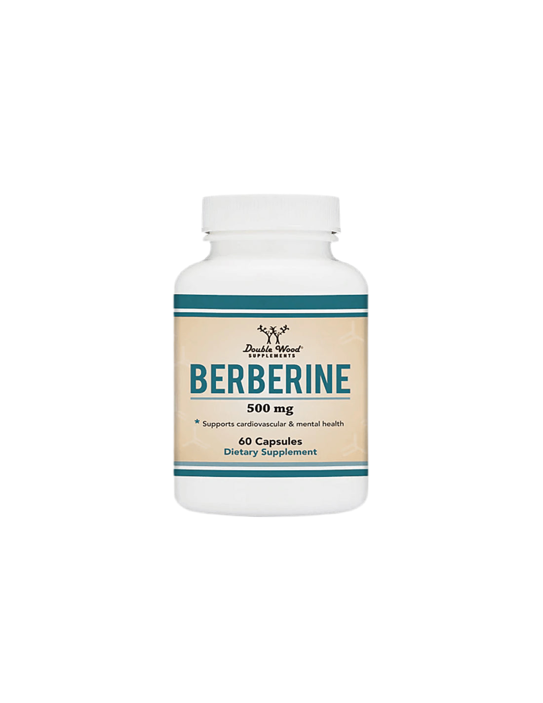 Berberine - Берберин (контрол на кръвната захар и холестерола), 60 капсули <tc>Double Wood</tc>