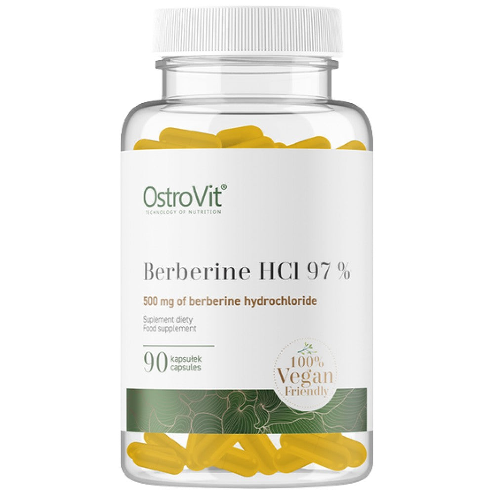Берберин HCl 500 mg | 97% екстракт от корен берберис 90 капсули