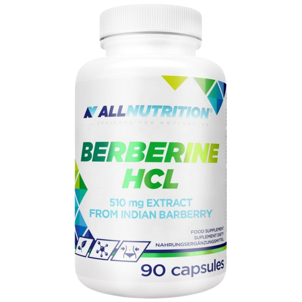 Берберин HCl 510 mg | Екстракт от индийски Barberry - 90 капсули