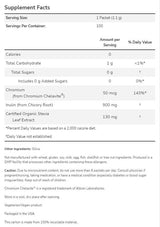 По -добър Stevia® Balance ™ | С хром и инлин - 100 пакета
