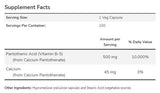 Витамин В -5 / Пантотенова киселина 500 mg - 100 капсули