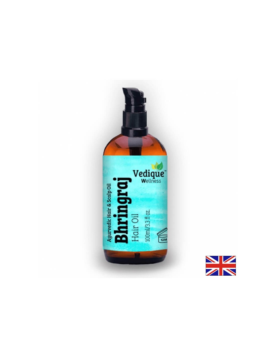 Bhringraj Oil - за загуба на коса, пърхот и изтощена коса, 100 ml
