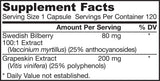 Bilberry + Gropeskin Polyphenols 280 mg - 120 капсули