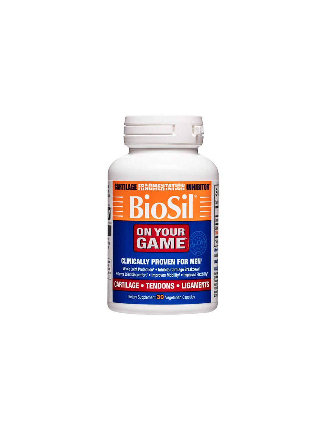 BioSil On Your Game, 30 капсули <tc>Natural Factors</tc>