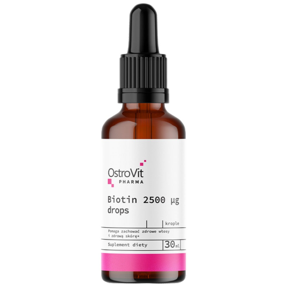 Биотин 2500 MCG капки 30 ml