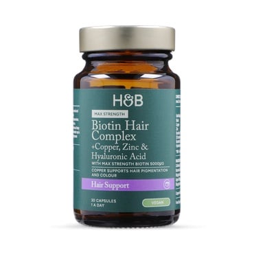 Биотин Комплекс за коса (Комплекс за коса на биотин) 30 капсули Holland & Barrett