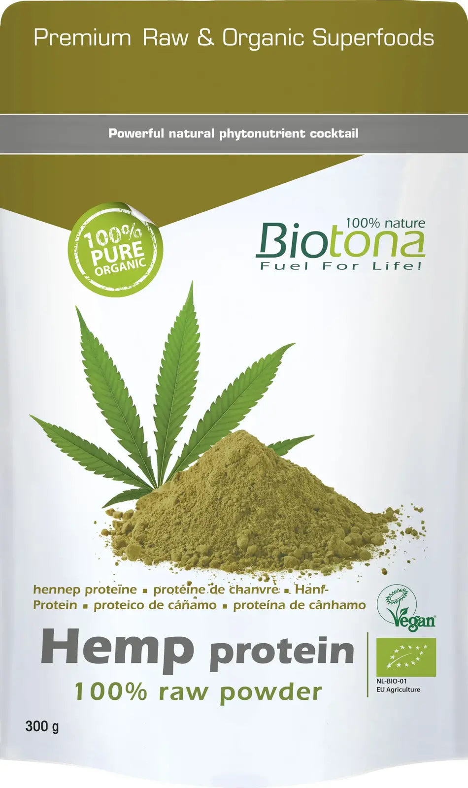 <tc>Biotona</tc> органичен конопен протеин 300гр