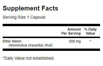 Горчив пъпеш 500 mg - 60 капсули