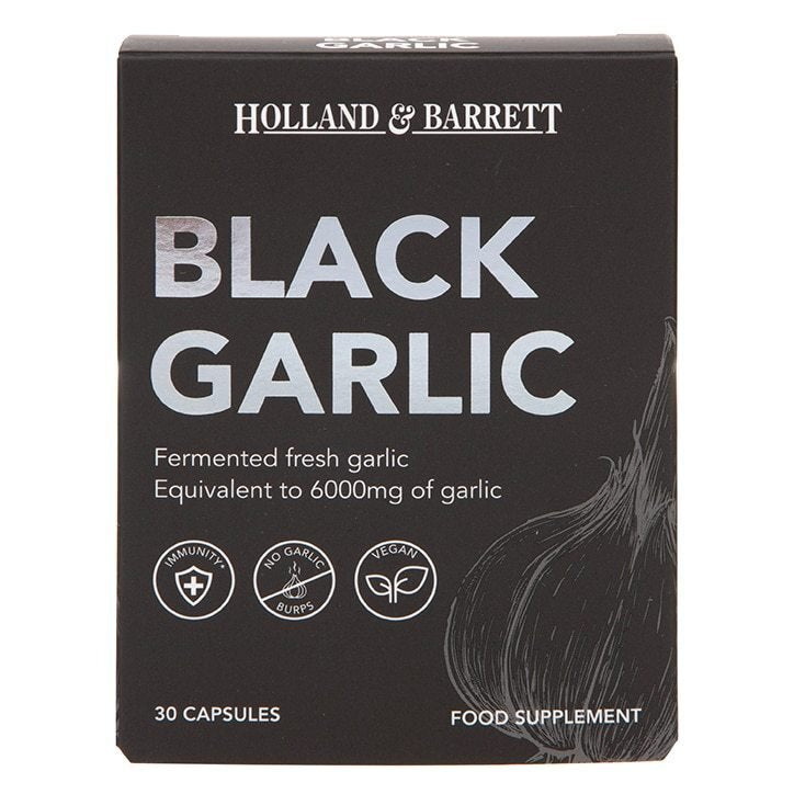 Черен чесън 6000mg 30 капсули Holland & Barrett
