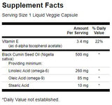 Черно кимионно масло 500 mg - 60 гел капсули