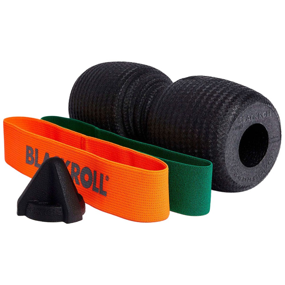 <tc>Blackroll</tc>® Кутия за коляно | Комплект от 4 приспособления за опора на коленете