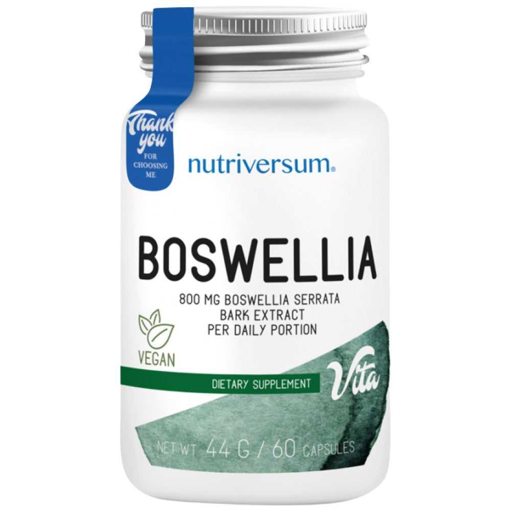 Boswellia 400 mg | Екстракт от кора Boswellia serrata - 60 капсули