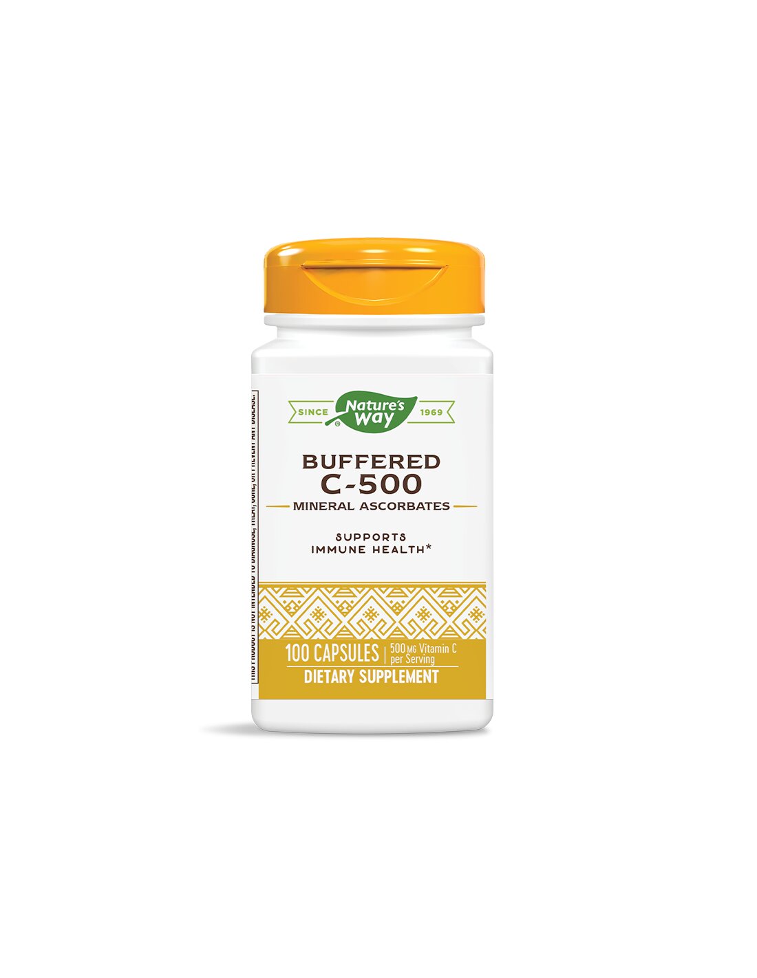 Буфериран С-500/ Витамин С (буфериран) 500 mg x 100 капсули Природата на природата
