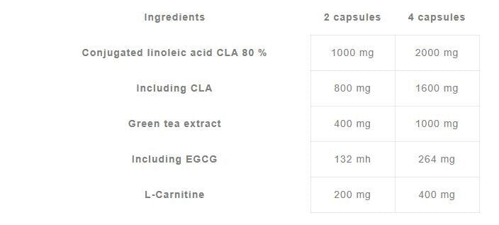 CLA и зелен чай плюс L-карнитин 60 капсули <tc>Olimp</tc>