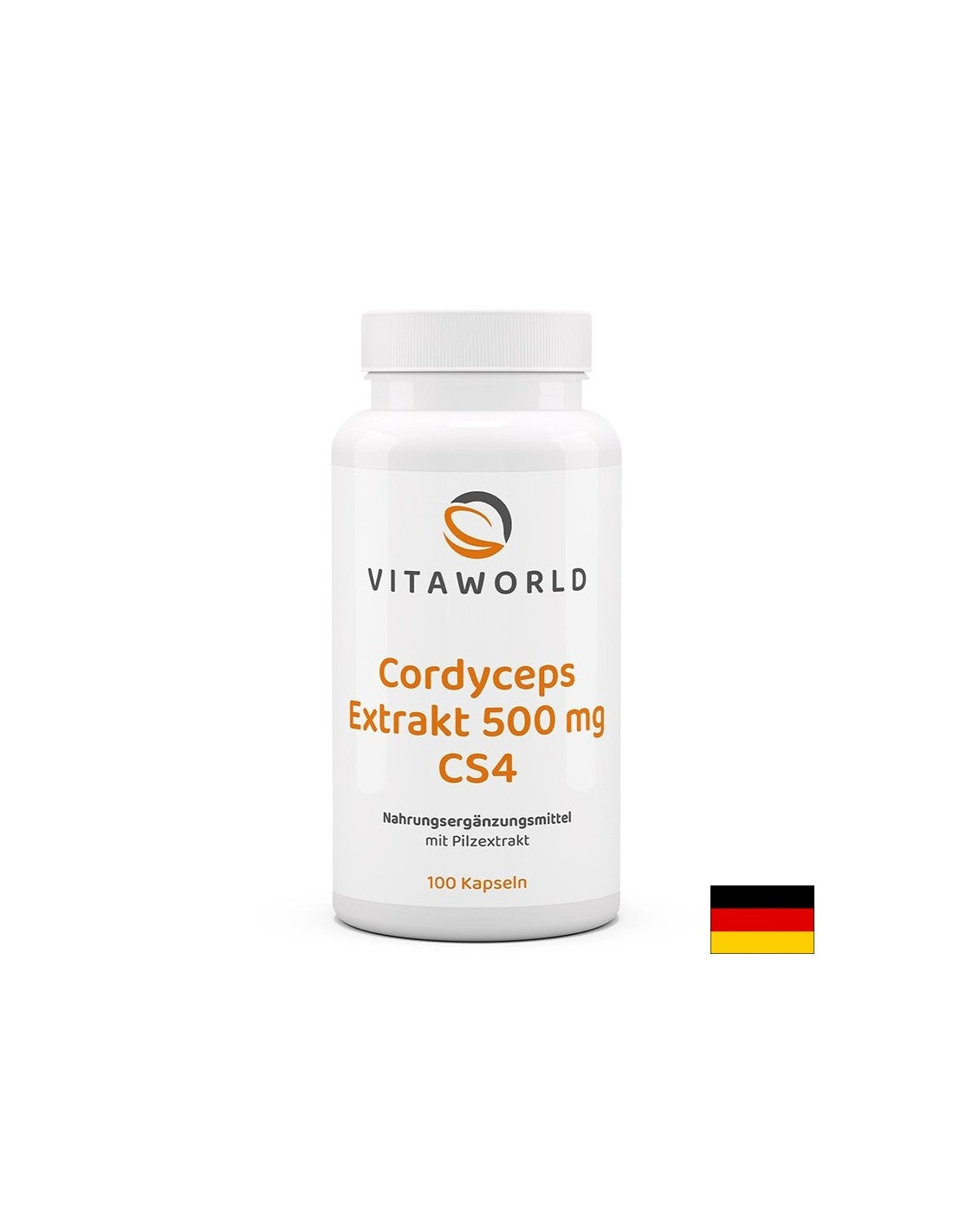 Имунитет - Екстракт от гъби Cordyceps CS4, 500 mg x 100 капсули