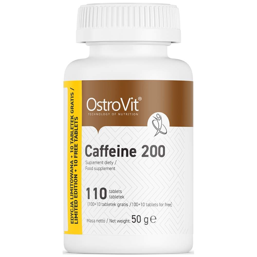 Кофеин 200 - 110 оттаблети