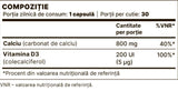 Калций 800 mg + витамин D3 200 IU 30 капсули