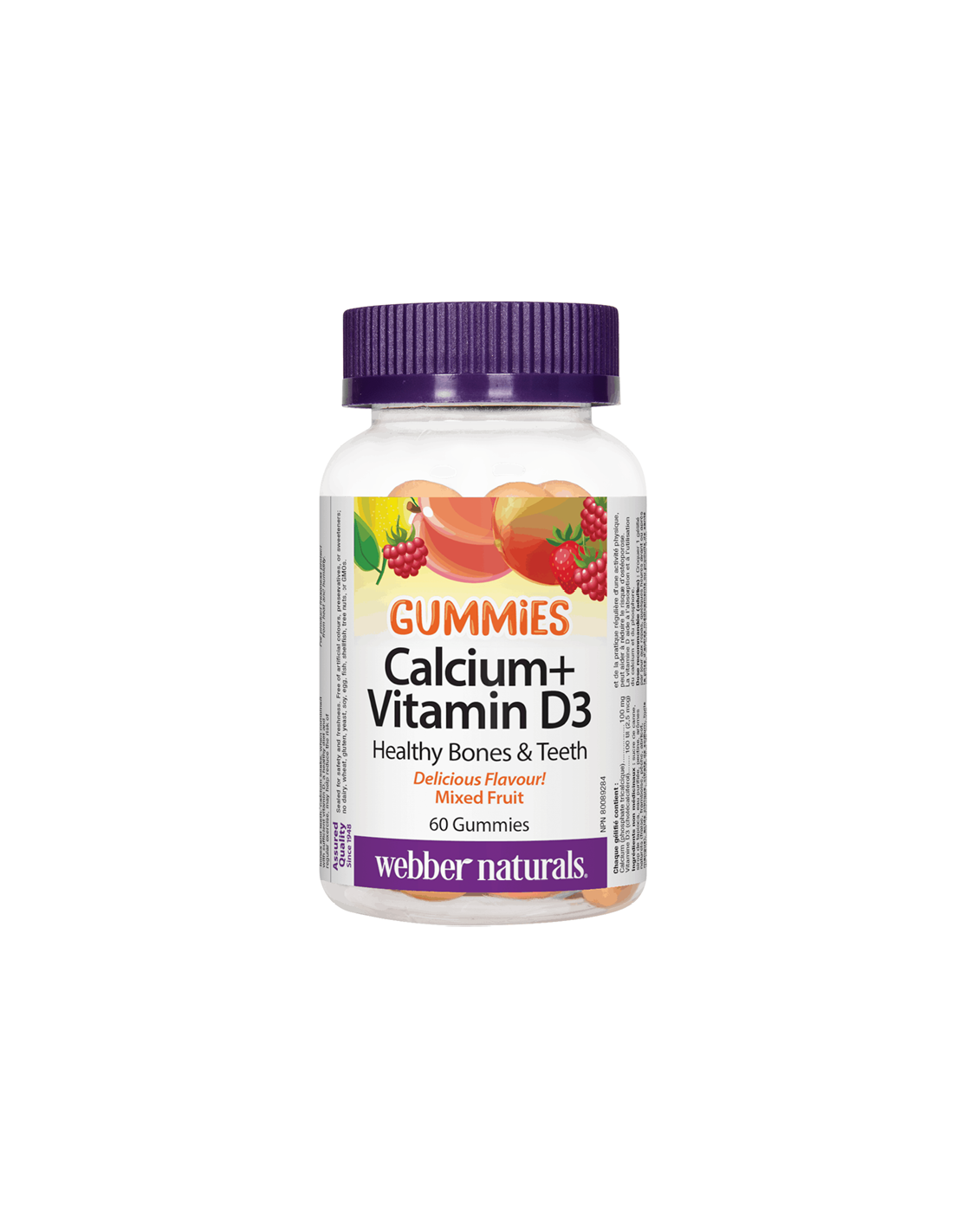 Калций + витамин D3 Gummies/ калций + витамин D3 x 60 таблетки от желе