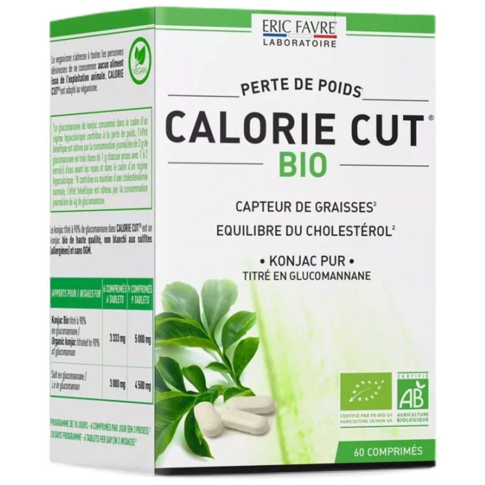 Calorie Cut - Glucomannan Konjac | Веган приятелски - 60 таблетки