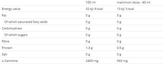 Карнитин течност 500 ml 500 ml