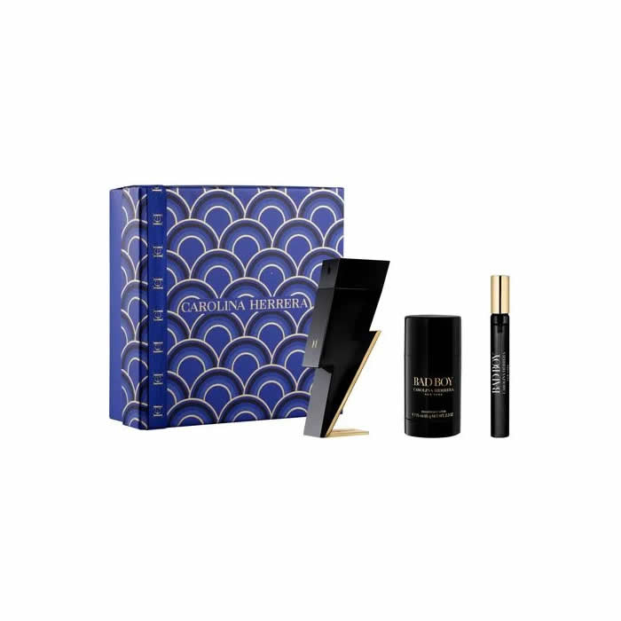 <tc>CAROLINA HERRERA</tc> Bad Boy Тоалетна вода Спрей 100 мл Комплект 3 бр