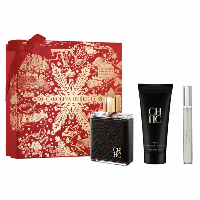 <tc>CAROLINA HERRERA</tc> Ch Men Eau De Toilette Spray 100ml Комплект 3 бр