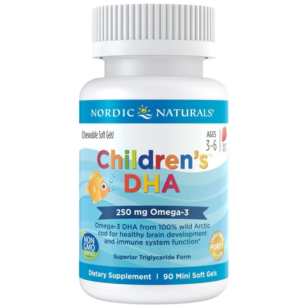 Детски DHA 250mg - 90 гел капсули