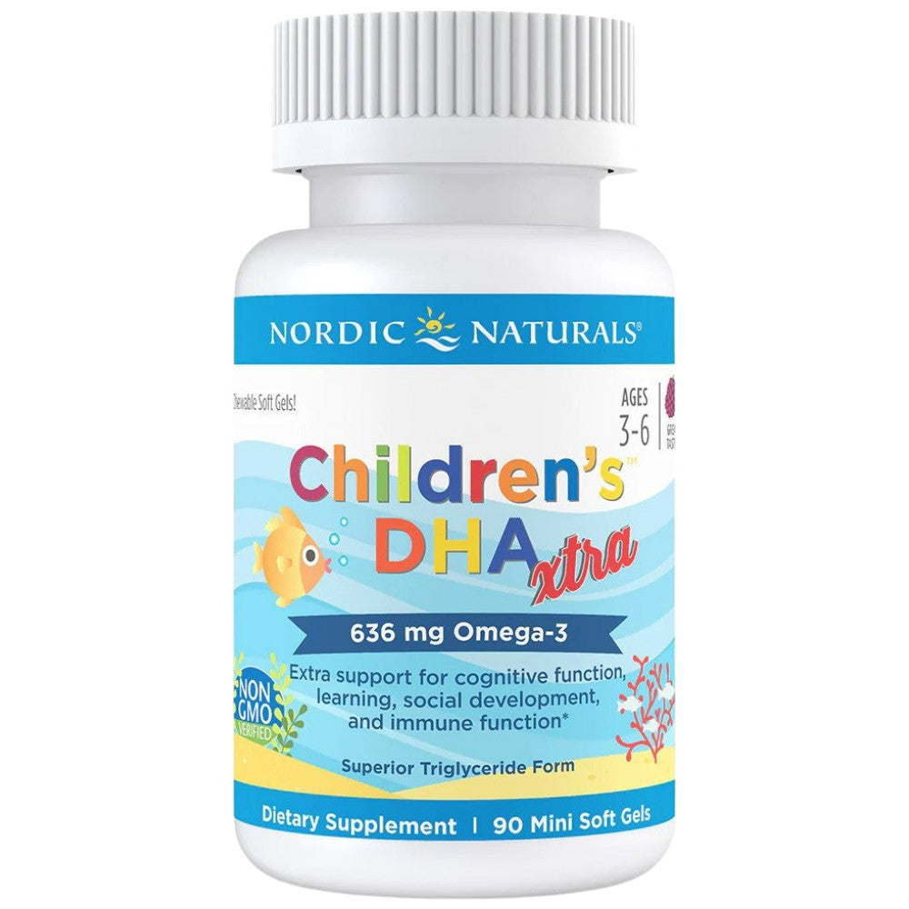Детски DHA Xtra 636 mg - 90 Softgels