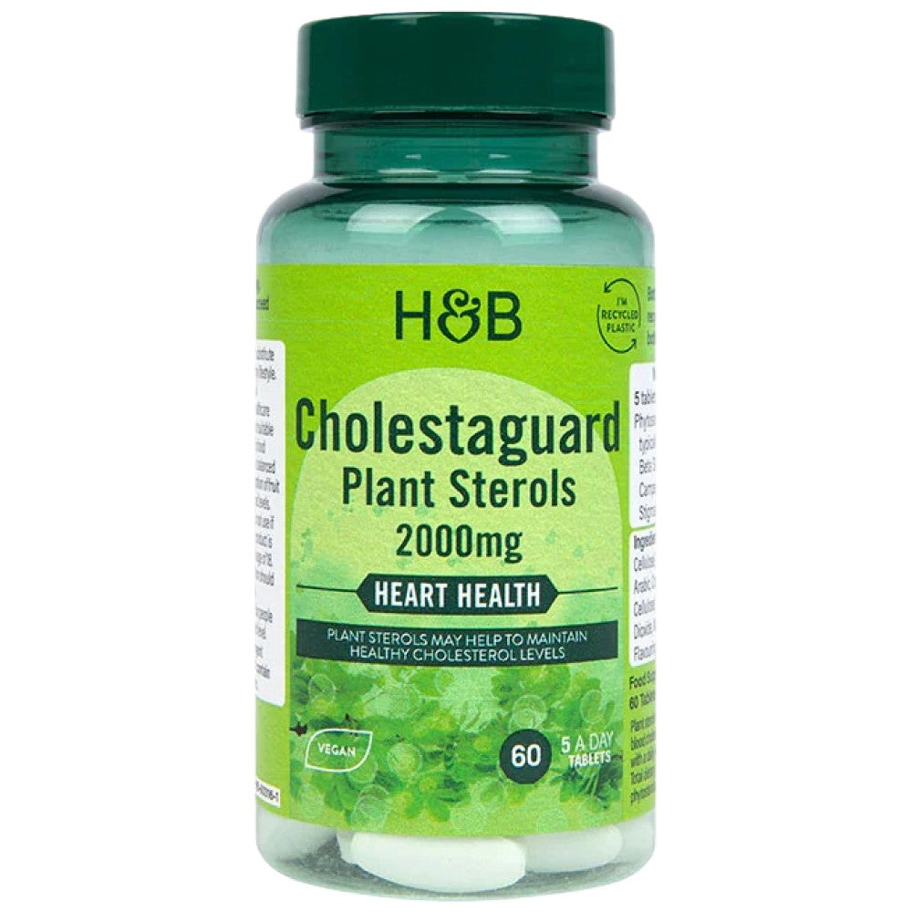 CholeGaguard растение стероли 2000 mg | Поддръжка на холестерол - 60 таблетки