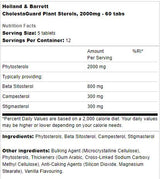 CholeGaguard растение стероли 2000 mg | Поддръжка на холестерол - 60 таблетки