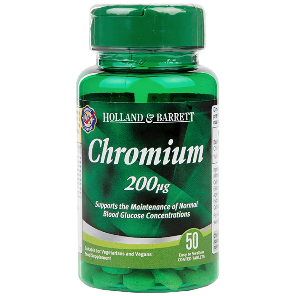 Хром 200 mcg - 50 таблетки