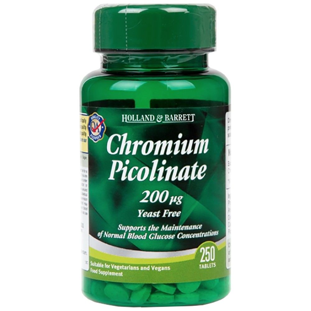 Хром пиколинира 200 mcg - 250 таблетки