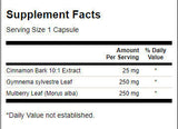 Cinnamon Gymnema Mulberry Complex 525 mg - 120 капсули