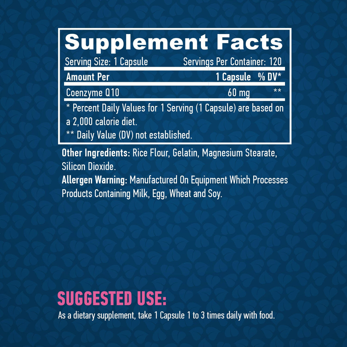 Co-Q10 60mg. / 120 капачки.