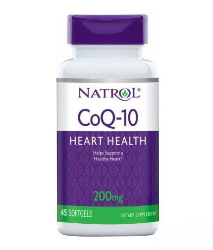 COQ-10 200mg Heart Health 45 Softgels