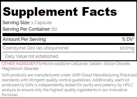 COQ10 100 mg - 60 капсули