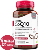 CoQ10 200 мг (Убихинон) /120 капсули, 120 дни/ <tc>Nutravita</tc>