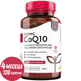 CoQ10 200 мг (Убихинон) /120 капсули, 120 дни/ <tc>Nutravita</tc>