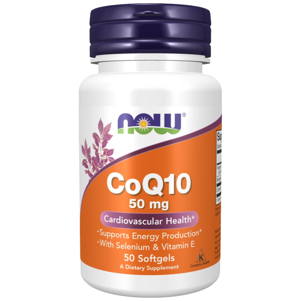 COQ10 50 mg + витамин Е - 50 гел капсули
