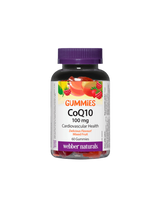 CoQ10 Gummies / Коензим Q10 100 mg, 60 желирани таблетки <tc>Webber Naturals</tc>