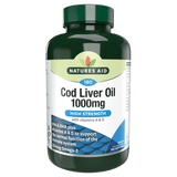 Масло от черен дроб на треска 1000mg 180 softgels naturesaid