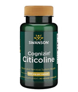 Cognizin citicoline 500 mg / 60 vcaps - 0