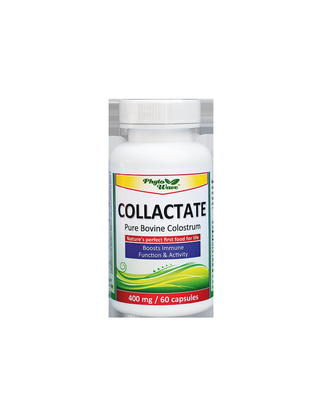 Колактират чист говежди коластра 400 mg x 30 капсули