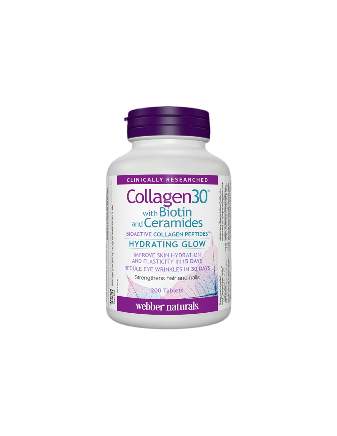 Collagen30® с биотин и серамиди / колаген (биоактивни колагенови пептиди) с биотин и серамиди, 200 таблетки