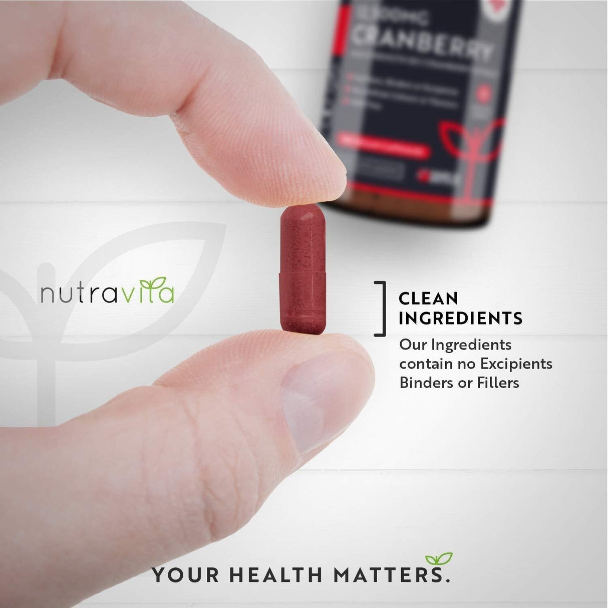 Cranberry - Red Cranberry 12500 mg 180 вегански капсули