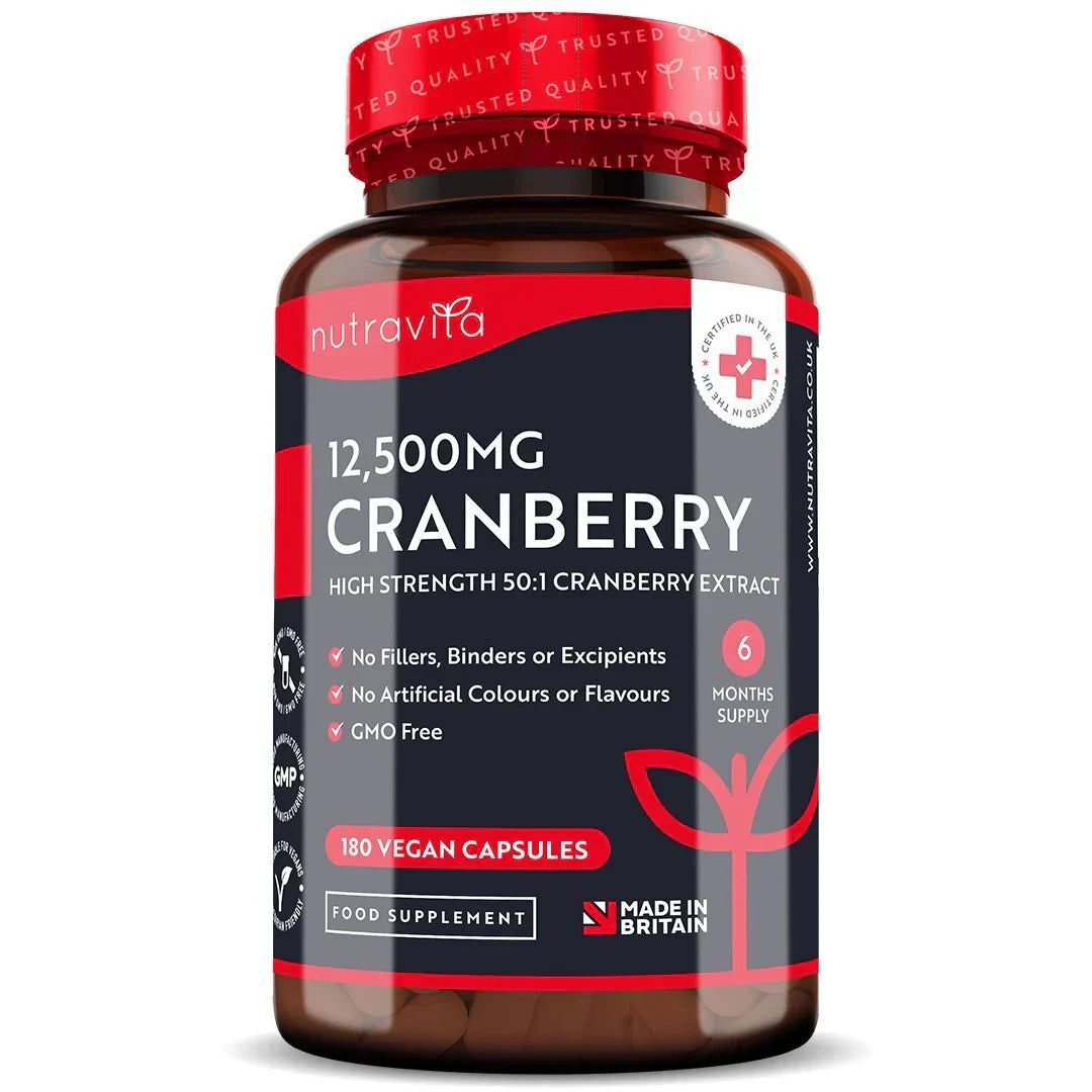 Cranberry - Red Cranberry 12500 mg 180 вегански капсули